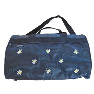 Top Spirit Swiss Concept Edelweiss Embroidered Duffle Bag